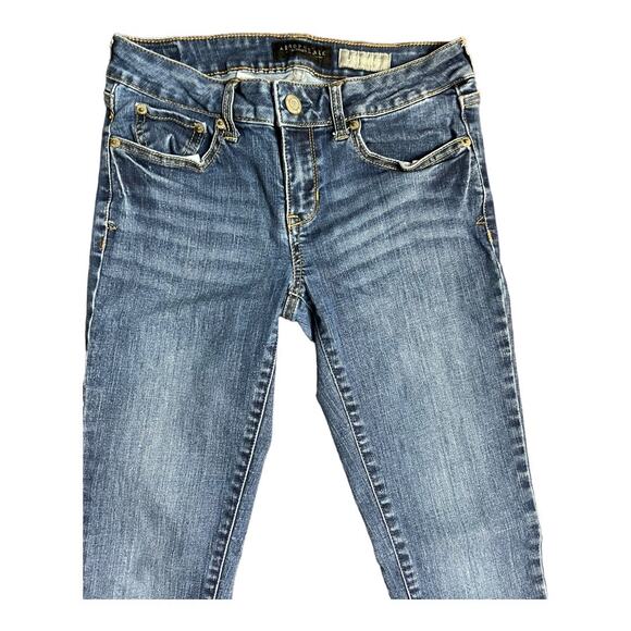 Aeropostale Womens Jeggings Jeans sz 4 Basic Casual Comfy - Picture 2 of 6